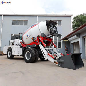 Nuevo mezclador de cemento Carmixer, pequeño camión mezclador de hormigón, camión mezclador de hormigón de carga automática CHINA para construcción - Product Image 2