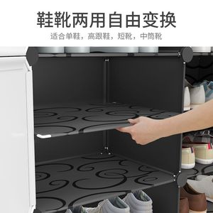 Modular Shoe Cabinet With Dust Proof Design Multi Layer Storage For Entryway Organizing Shoes Space Saving Furniture - Product Image 3