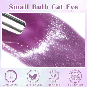 ZRKGEL Hema/TPO Chiodi di Luna Smalti per <span class=keywords><strong>unghie</strong></span> di colore chiaro all'ingrosso di cristallo Non tossico placcato Nail Eye di gatto Set di Gel - Product Image 6