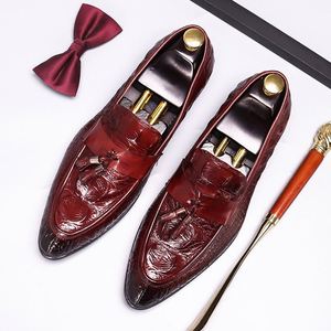 Zapatos de Cuero de Diseño para Hombre 2025, para Oficina, Negocios, Ocio al Aire Libre y Uso Casual, Antideslizantes, Transpirables, que Aumentan la Altura - Product Image 1