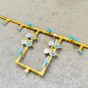 O2 N2 C2H2 besleme sistemi için otomatik gaz manifoldu sistemi gaz silindiri - Product Image 4