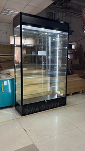 Vitrina <span class=keywords><strong>de</strong></span> Exhibición <span class=keywords><strong>de</strong></span> Vidrio y Aleación <span class=keywords><strong>de</strong></span> Aluminio, Directo <span class=keywords><strong>de</strong></span> Fábrica, <span class=keywords><strong>para</strong></span> Boutique, Regalos, Joyería, Tienda <span class=keywords><strong>de</strong></span> Cigarrillos - Product Image 4