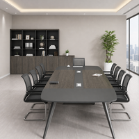 Table de conférence longue en bois minimaliste moderne, table de formation, table de réception, table de réunion pour bureau, salle de réunion