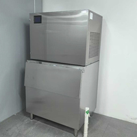 Machine à glace en flocons de 1 à 3 tonnes, à condensation d'air, pour hôtels et supermarchés