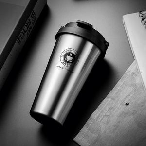 Vaso de Café de Acero Inoxidable al Vacío de 500 ml - Vaso Portátil para Uso en Vehículos - Product Image 3