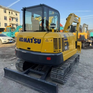 <b>Used</b> Komatsu PC56 Mini Excavator5.5Ton Japanese PC56-7 <b>Used</b> Excavator Second-hand Original komatsu Pc18 35 56 70 Digger - Product Image 1