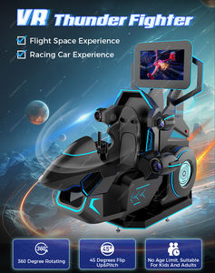 9d Vr Flight Shape Machine Indoor Virtual Reality <span class=keywords><strong>Motion</strong></span> <span class=keywords><strong>3</strong></span> In 1 360 Graden Roterende 9d Vr Flight Racing Schietstoel Machine - Product Image 6
