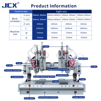 Benchtop Desktop Automatique CNC Double Composant AB Colle Distribution Pressing et Aimant Incorporation Tout en Un Machine