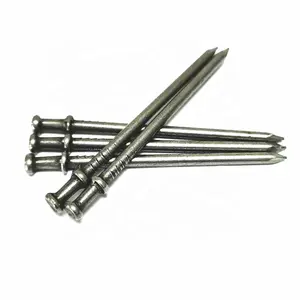 Galvanized Double Head Nail With Iron Duplex Head Hangers Nails