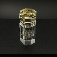 Bdsm — mini bouteilles fantaisie pour huiles essentielles, rondes, en cristal, petite bouteille en attar de 1 ml