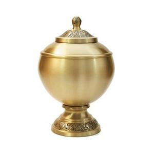 Urnes funéraires métalliques argentées en relief pour cendres humaines, urne commémorative adulte à prix abordable, urnes pour cendres à vendre - Product Image 5