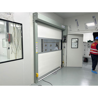 Pintu Gulung PVC Cepat untuk Proyek B2B dengan Pilihan Remote Radar dan Tali Tarik untuk Pengendalian Debu di Area Kerja Industri yang Sibuk