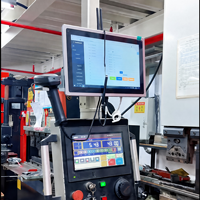 Estación de Escaneo SOP con Panel de Pantalla de 15.6 Pulgadas, PC Industrial para Fábrica, Plan de Postproducción PDF, EPR, MES, para Taller Inteligente
