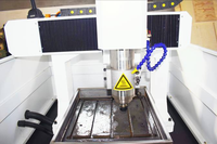 Machine de fraisage CNC à 3 axes petite et compacte pour la sculpture sur métal et sur bois, moule semi-couvert 4040/6060