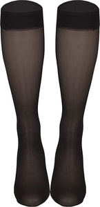 Chaussettes hautes légères pour femmes <span class=keywords><strong>et</strong></span> hommes, 8 à 15 mmHg, 20 deniers, bas de Compression transparents, nouvelle collection - Product Image 6