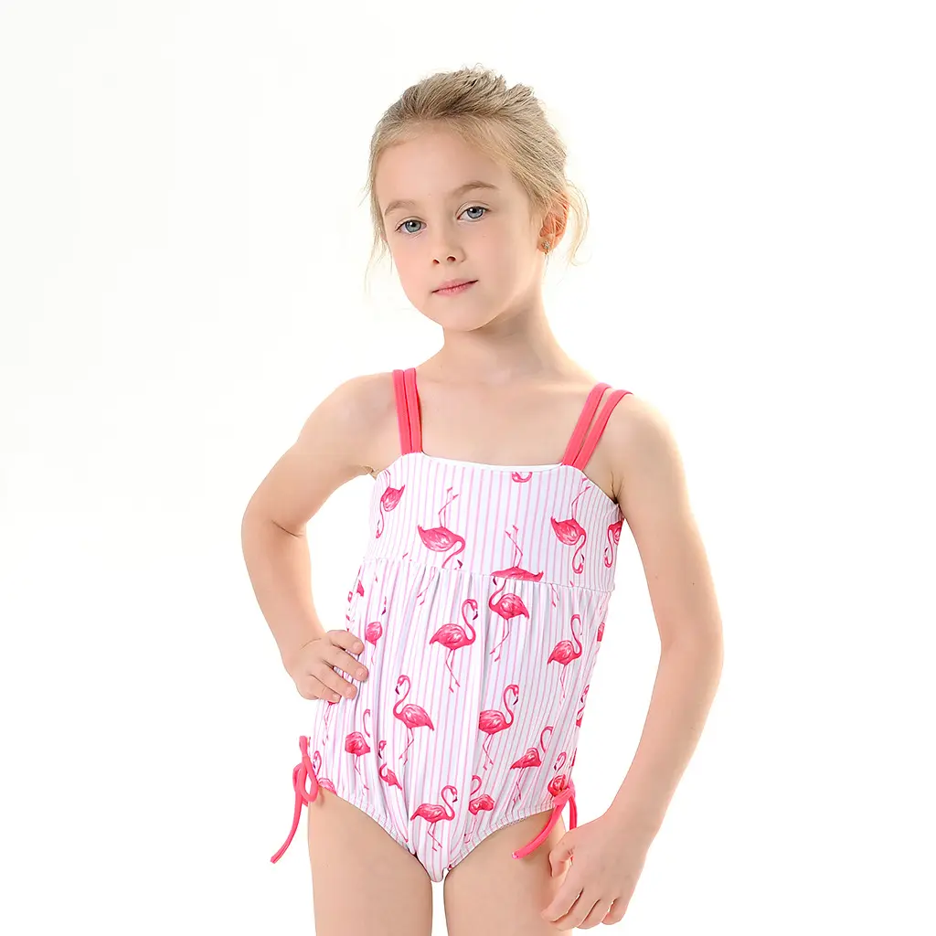 Efirsty توريد أفضل بيع الأطفال المايوه للطفل الفتيات حبال ملابس السباحة بيكيني قطعة واحدة ثوب السباحة