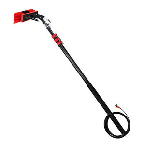 Water Fed Solar Panel Cleaning <b>Brush</b>, <b>Extendable</b> Pole Water Fed <b>Brush</b> for Solar Panel & Roof Cleaning - Product Image 2