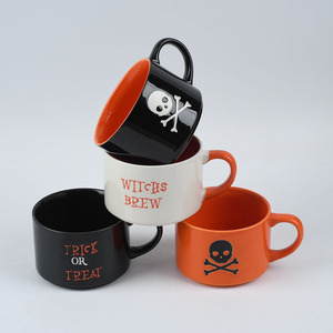 Customized logo Stacking Cup Ceramic Stackable <strong>Coffee</strong> <strong>Mugs</strong> with Rack - Product Image 3