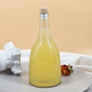 375ml Vacío Fruta Vino Jugo Bebida <span class=keywords><strong>Licor</strong></span> Whisky Botella de vidrio con tapa de corcho sellado - Product Image 5