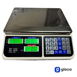 เครื่องชั่งดิจิตอล Gloca รุ่น 40 กก. ความแม่นยำ 2 กรัม พร้อมหน้าจอ LCD - Product Image 6