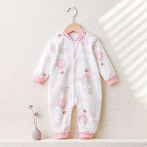 Mono de Algodón para Recién Nacidos, Suave al Tacto, Manga Larga, Sin Costuras, Ropa Cómoda para Bebés Niños y Niñas, con Logotipo Personalizado - Product Image 2