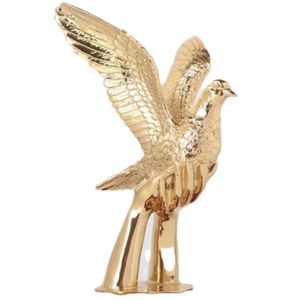 Trophée de Pigeon en résine personnalisé et créatif, prix de la paix pour cadeau Souvenir (colombe de la paix) - Product Image 2