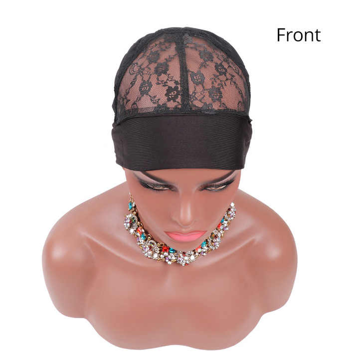 Headband Wig Cap - Adjustable Magic Tape Band for Wigs