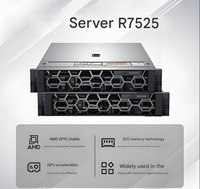 批发用于PowerEdge R7525 2U机架式服务器的二手产品，高性能AMD EPYC双CPU，带GPU，用于数据存储，有现货