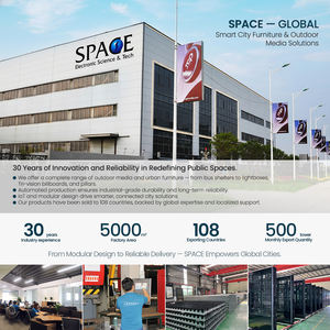 Abri extérieur d'autobus de cadre incurvé avec le <span class=keywords><strong>panneau</strong></span> et l'allocation des places publicitaires intégrés - Product Image 6