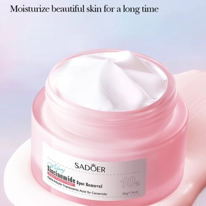 Nouvelle arrivée Crème anti-<span class=keywords><strong>taches</strong></span> organique Crème <span class=keywords><strong>pour</strong></span> le visage, Crème hydratante éclaircissante <span class=keywords><strong>pour</strong></span> le visage <span class=keywords><strong>pour</strong></span> une peau éclatante Blanchissante - Product Image 1