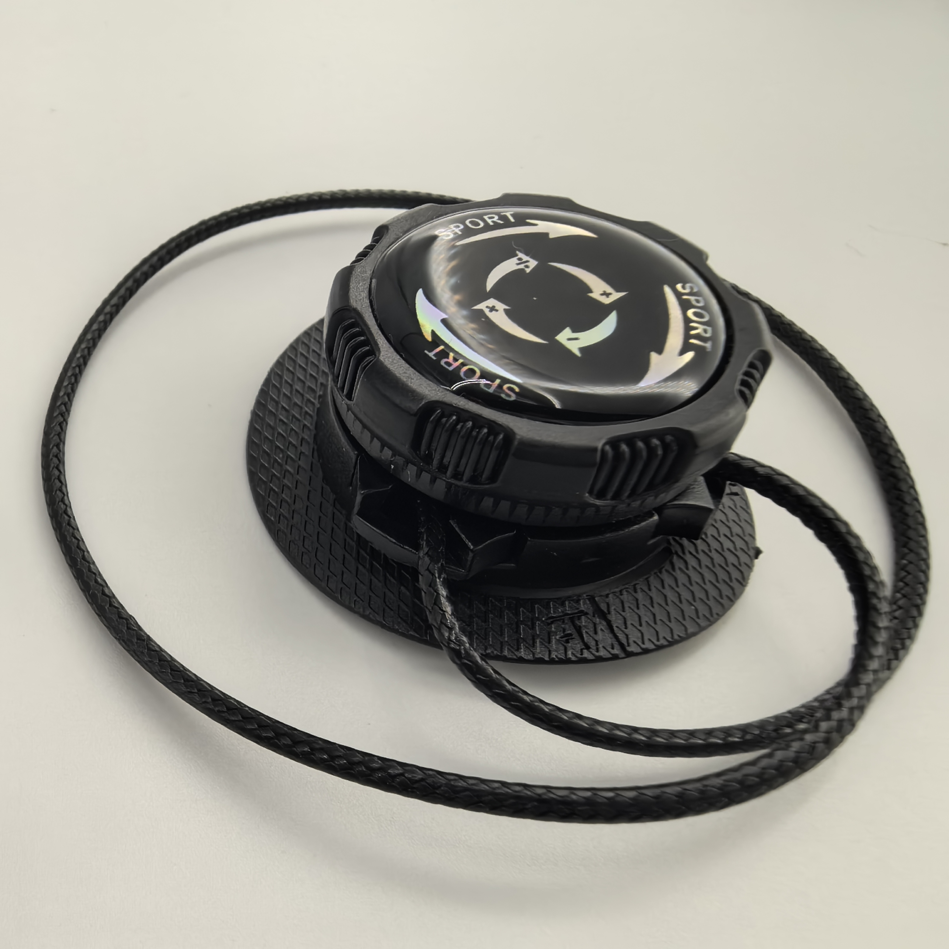 Black with 1.8mm Nylon Rope