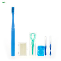 Consommables dentaires Ortodoncia Soins Nettoie Kits Brosse Dentaire Kit Orthodontique avec Cure-Dents