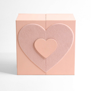 Bán buôn cứng nhắc đôi mở hộp quà tặng cho nước hoa tùy chỉnh cắt nhiệt Hình dạng hộp da mặt kem bao bì hộp giấy - Product Image 2