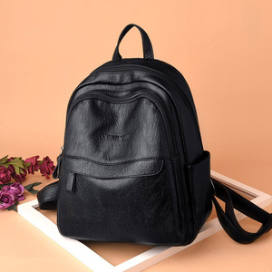 Women Multi-functional <b>backpack</b> Fashion High Quality Leather Female <b>School</b> Bag Multifunction <b>Large</b> Capacity Travel <b>Backpacks</b> - Product Image 1