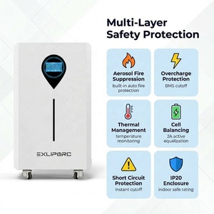 Batería Solar LiFePO4 de 16 kWh, 51.2V 314Ah, Celdas EV Blade, 8000 Ciclos, Monitoreo por WiFi y APP, Sistema de Almacenamiento de Energía Doméstico - Product Image 6