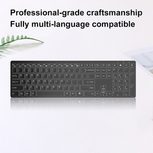 Có Thu Phí Đèn Nền Cắt Kéo Bàn Phím 113 Phím Không Dây <span class=keywords><strong>2.4G</strong></span> Bàn Phím Siêu Mỏng Yên Tĩnh Gõ Nhỏ Gọn Bàn Phím Không Dây Cho PC - Product Image 5