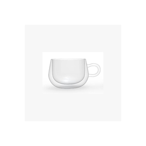 Verres thermiques à double paroi avec poignée, lot de 2, 260 ml, tasses à café isolées résistantes à la chaleur, mugs en verre transparent réutilisables - Product Image 4