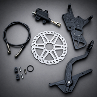 Kit de conversion de frein arrière Talaria X3 MX4, double étrier, aluminium CNC, hydraulique