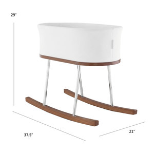 Nueva Cuna de Madera Transpirable para Bebé, Cuna de Madera Multifuncional Portátil - Product Image 2