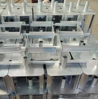 Tête de fourche de ponteau en acier galvanisé de haute qualité – Accessoires d'échafaudage pour la construction de bâtiments de bureaux