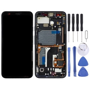 Layar <span class=keywords><strong>LCD</strong></span> asli untuk Google Pixel <span class=keywords><strong>4</strong></span> Digitizer, layar <span class=keywords><strong>LCD</strong></span> rakitan penuh dengan bingkai - Product Image 2