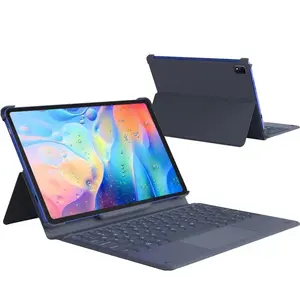 High quality 4g android tablet 2 in 1 with keyboard and stylet 10.36 inch android 11 ultra thin tablette smart tablet pc