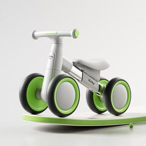 Vélo d'équilibre en aluminium <span class=keywords><strong>pour</strong></span> enfants de 1 à 3 ans ; Vélo d'apprentissage et jouet de marche <span class=keywords><strong>pour</strong></span> bébé ; Cadeau de premier anniversaire - Product Image 2
