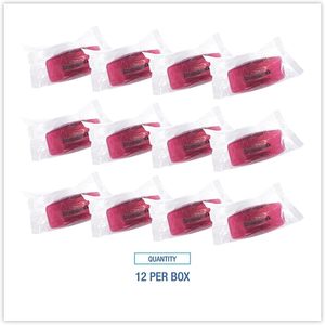 Désodorisants pour urinoirs Boardwalk EBCP012I072M01AAS8000, parfum pomme épicée, clip pour cuvette rouge, 12 par boîte - Product Image 6