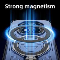Étui de protection antichoc design 2025 pour Redmi 15 15C Note 15 Pro Plus, coque arrière magnétique avec anneau métallique