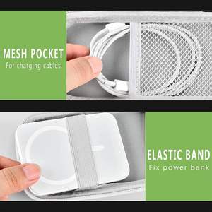 Estuche Personalizado de Fábrica para Batería Compatible con Apple <span class=keywords><strong>MagSafe</strong></span>/para Baseus/para Belkin/para INIU Blanco - Solo Estuche - Product Image 3