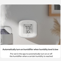 Capteur de température et d'humidité WiFi, hygromètre intelligent, thermomètre, moniteur à distance via application, alarme antivol pour maison intelligente Alexa