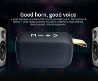 Nouvelle Enceinte Bluetooth Portable G2 Mini 2026 en Tissu, Haut-parleur Sans Fil 5.4 TF USB pour la Maison, l'Extérieur et les Voyages