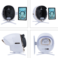 2025 New Product 8 Spectrum Digital Skin Analysis Machine for Face Compatible with IT JP ZA US Plugs
