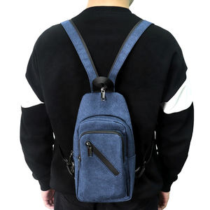 Mochila de Viaje Antirrobo con Candado, para Mujer y Hombre, para Senderismo, Bolso Bandolera Pequeño Impermeable 2 en 1, Bolso de Pecho Cruzado - Product Image 5